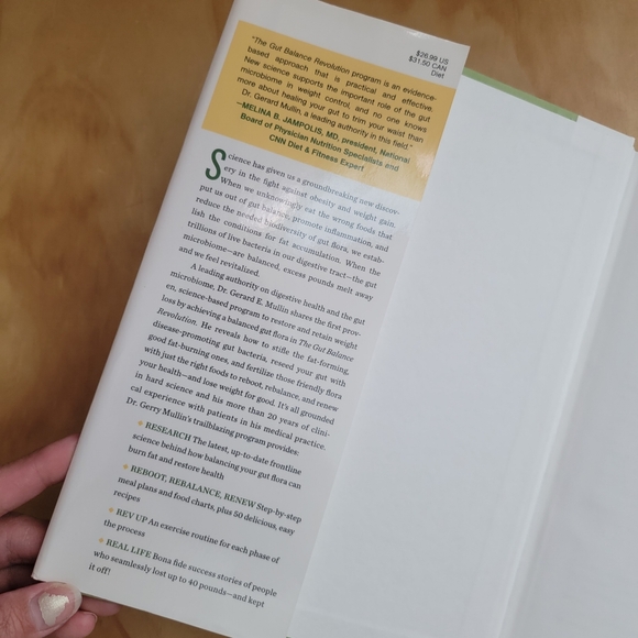 The Gut Balance Revolution Health Nutrition Diet Science Wellness Book Hardcover - Picture 6 of 10